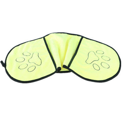 Ultra-Absorbent Microfiber Pet Bath Towel for Dogs and Cats